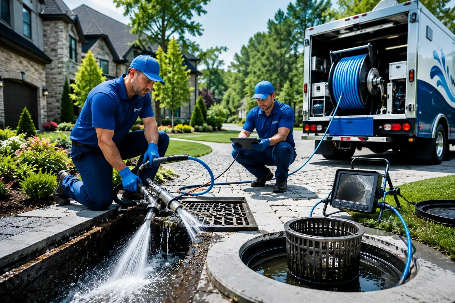 Local outdoor drain cleaning professionals in Essington, PA